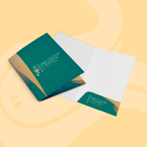 Folder con solapa (Diseño)